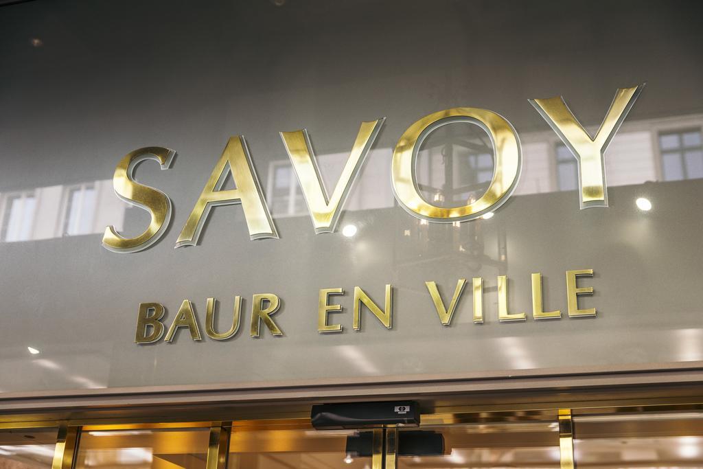 Savoy Baur En Ville Zurich Exterior photo